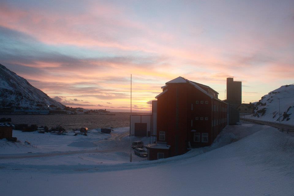 Nordkapp Vandrerhjem Hostel Honningsvåg Exterior foto